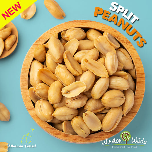 25kg Peanut Splits (Baked)