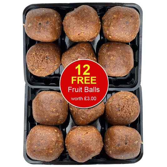12 Fruit Fat Balls
