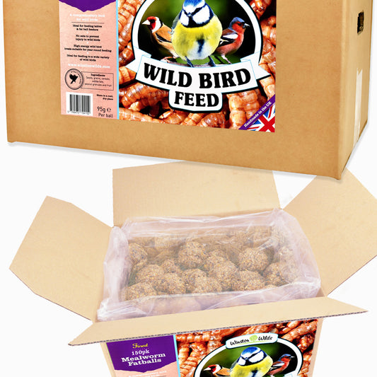 150 Mealworm Fat Balls