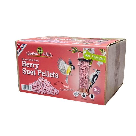 3kg Berry Suet Pellets