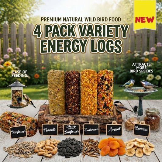 4 Pack Variety Energy Logs