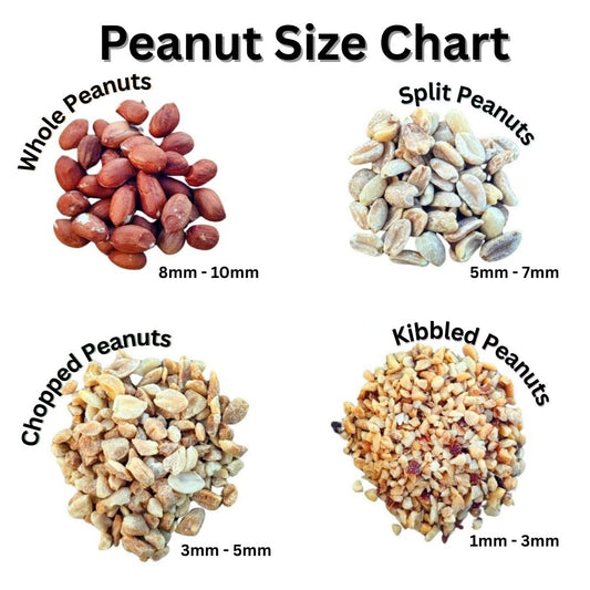25kg Peanut Splits (Baked)