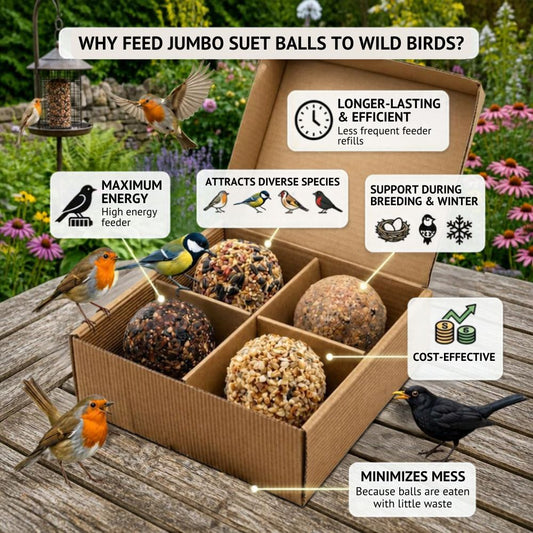 4 Pack Variety Jumbo Fat Balls