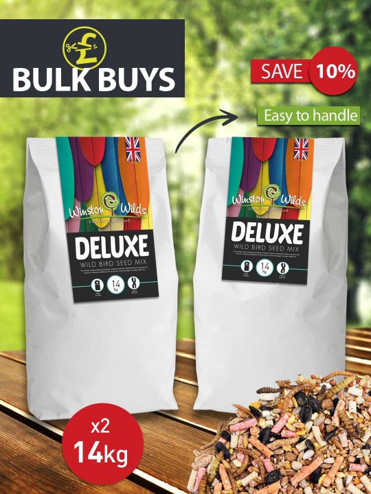 28kg Deluxe Seed Mix ( x2 Easy to handle bags )