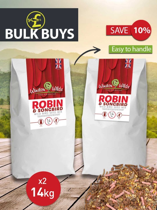 28kg Robin & Songbird Mix ( x2 14kg Easy to handle bags )