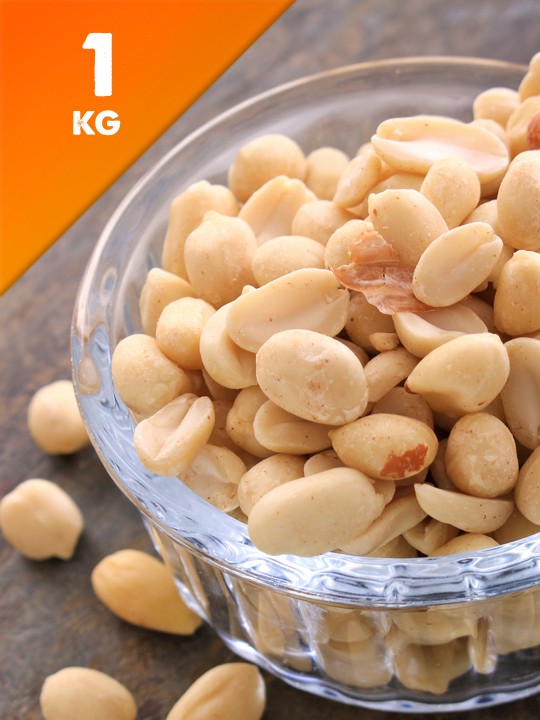 1kg Blanched Peanut Splits