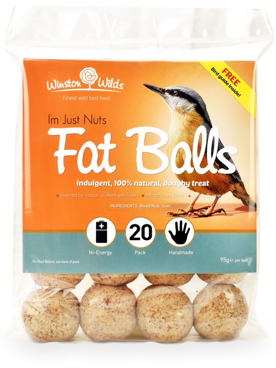 20 Pack Im Just Nuts Fat Balls